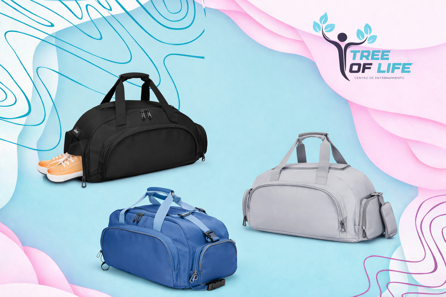 Bolso Mochila Deportivo 2 en 1 – Tree of Life